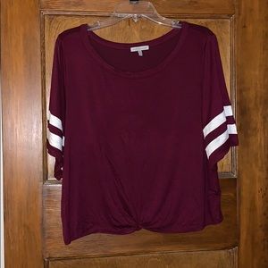 Charlotte Russe Crop Tee